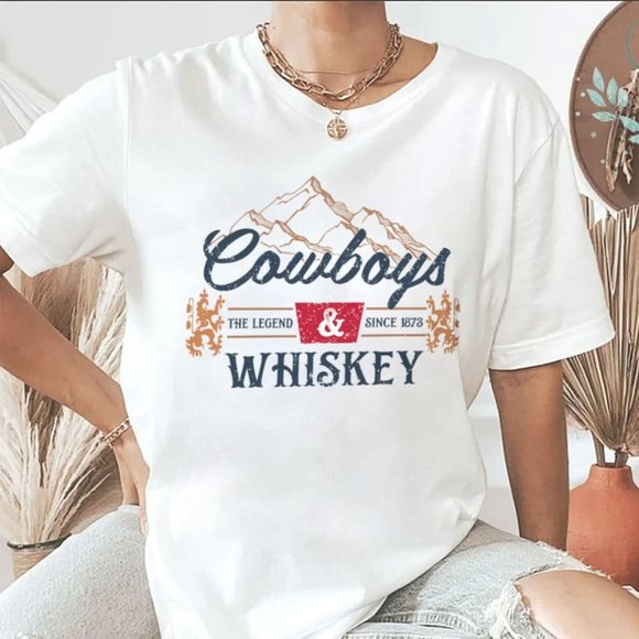 Cowboys and Country Music Graphic Tshirt